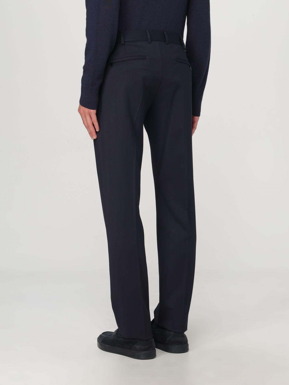 Pants Men color Blue