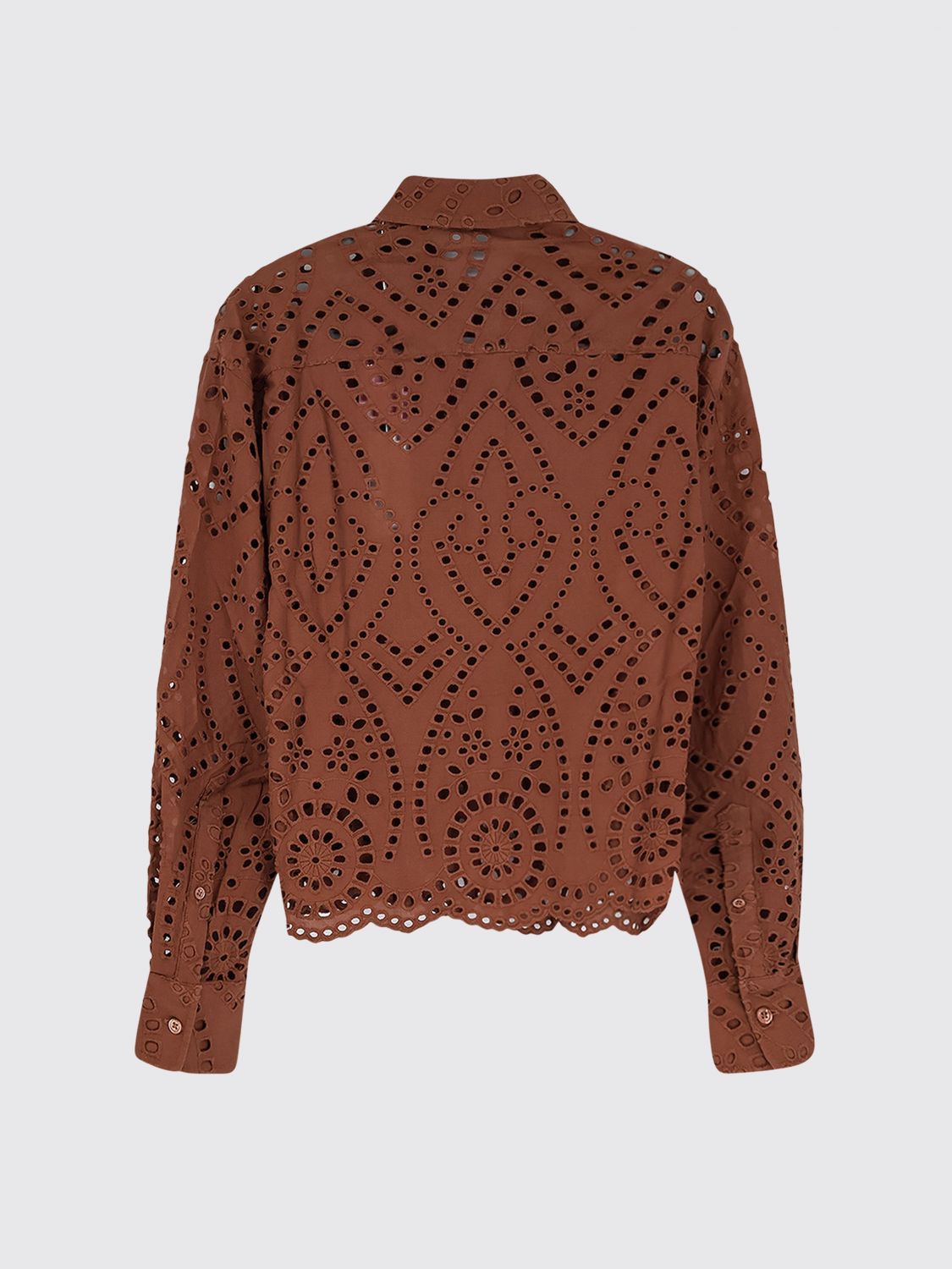Shirt Woman color Brown
