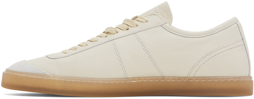 LEMAIRE Off-White Linoleum Basic Laced Up Sneakers
