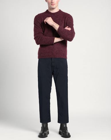 Man Pants Midnight blue Size 36 Cotton, Elastane