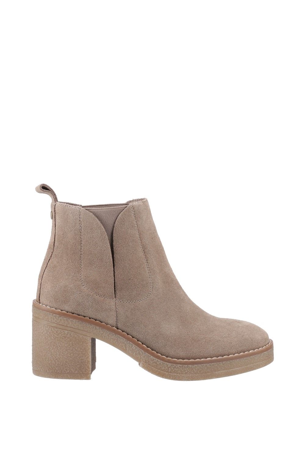 Hush Puppies Women's Felicia Chelsea Boot in Taupe