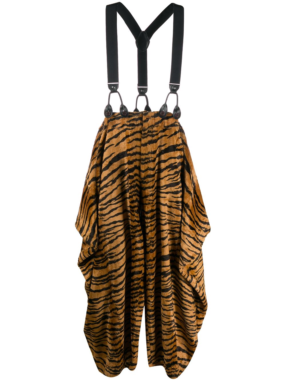 Printed trousers - Brown