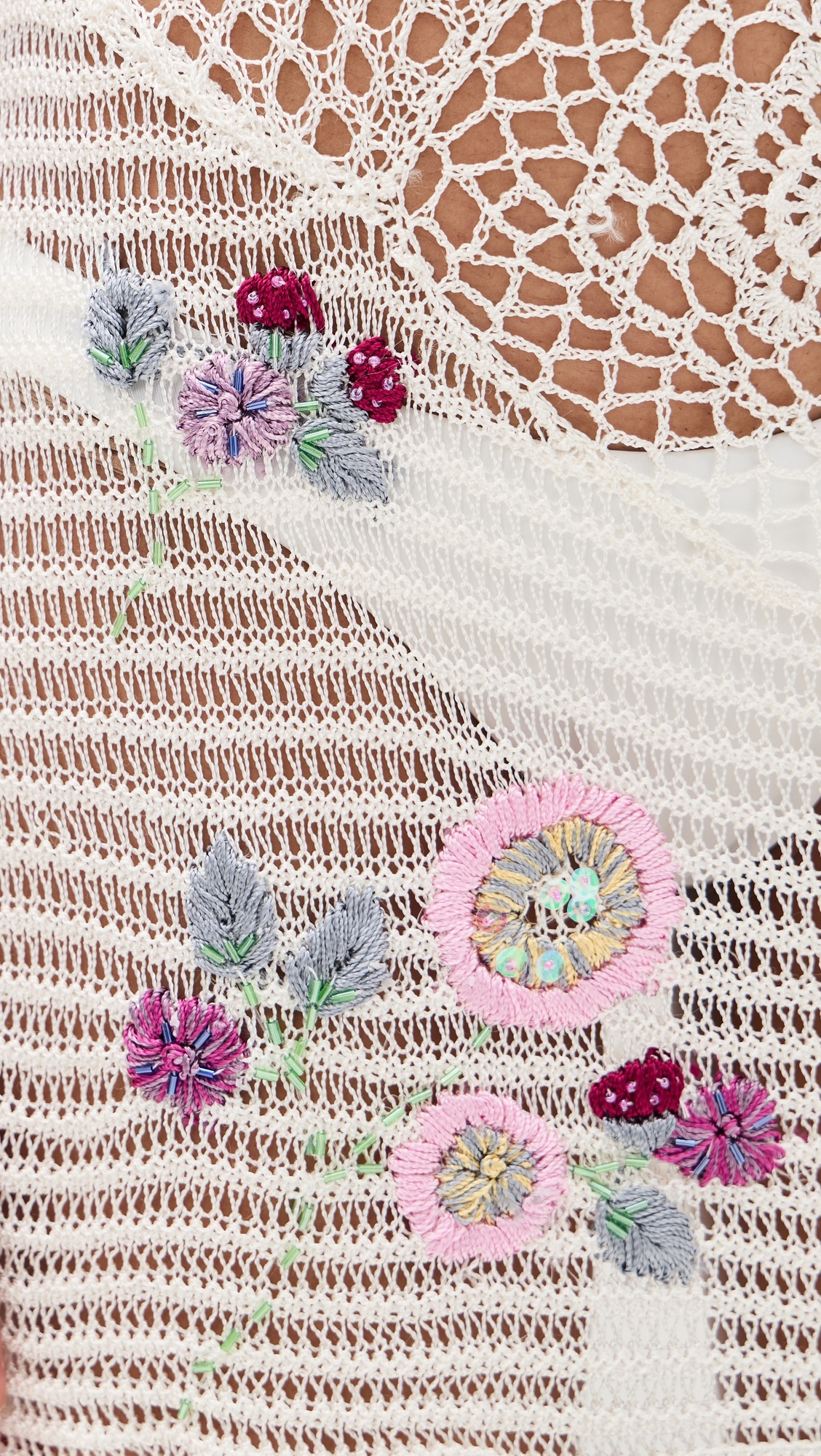 Apollo Crochet Mini Dress Tanlines
