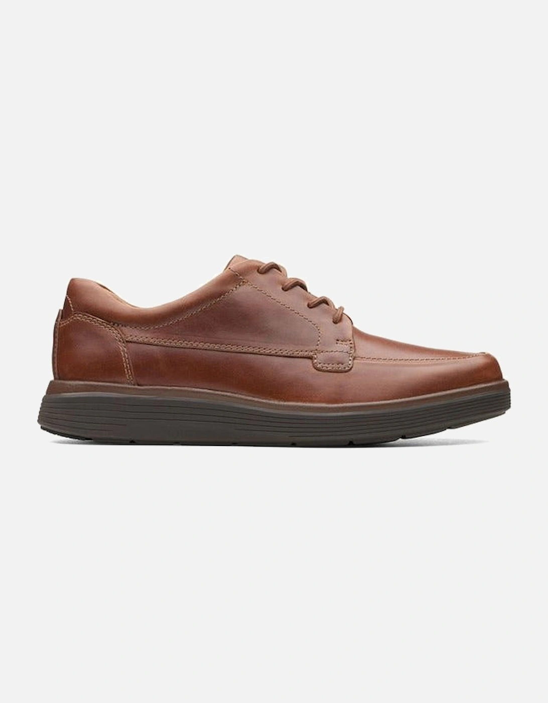 Men's Clarks Un Abode Ease dark tan Extra Wide - Brown