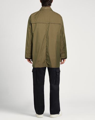 Man Coat Military green Size 40 Cotton, Polyester