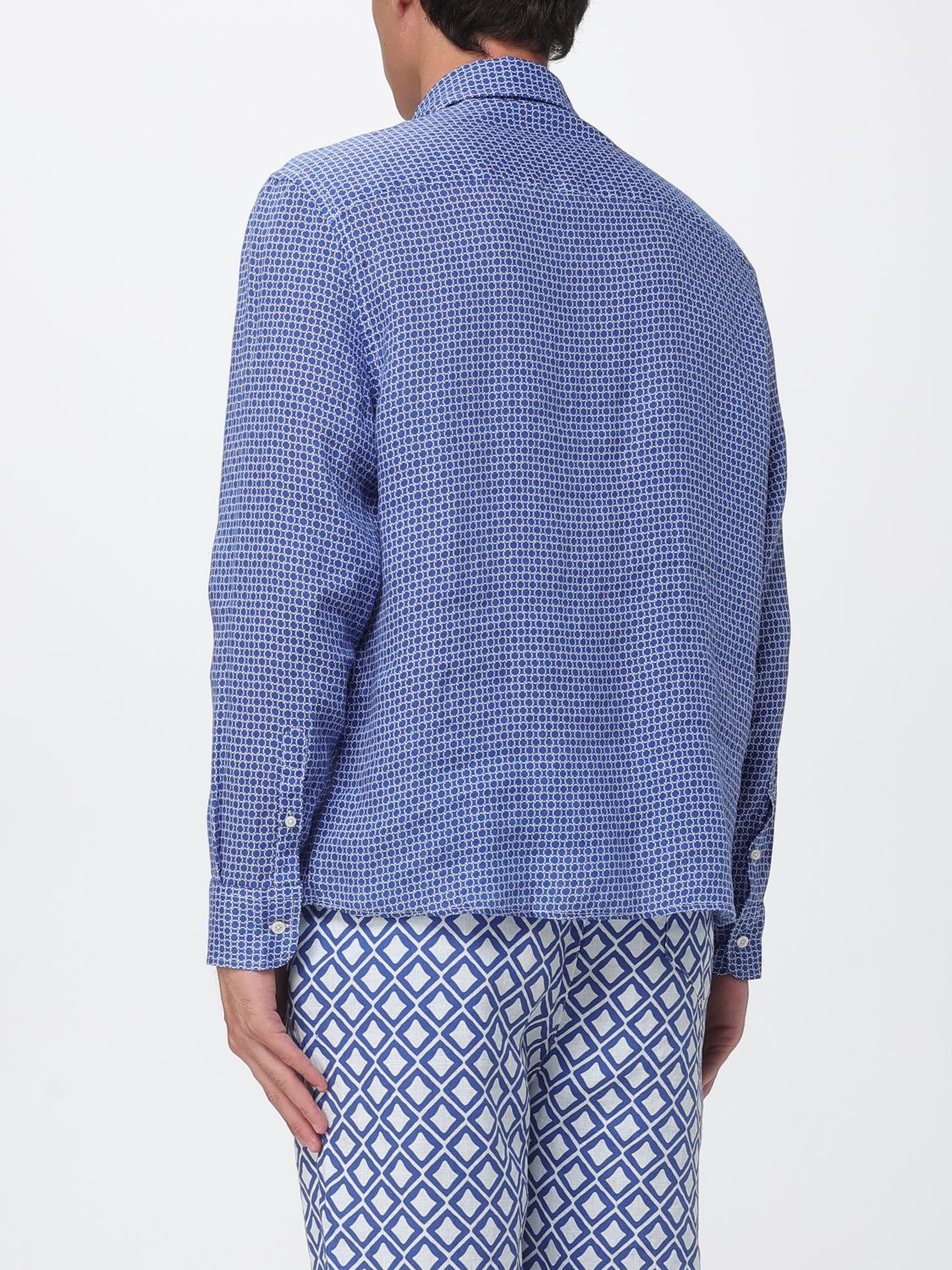 Shirt Men color Blue 2