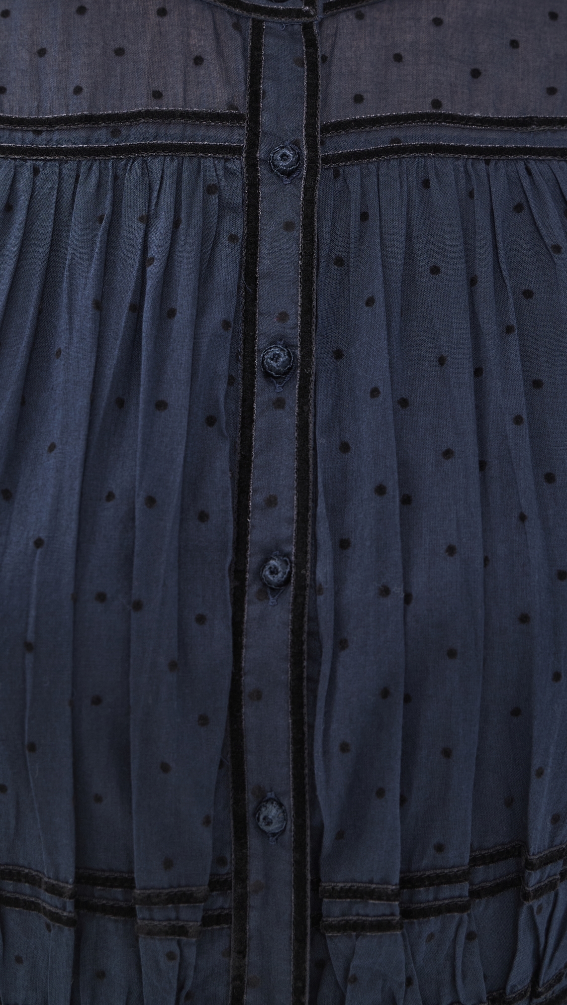 Lumi Long Sleeve Cotton Mini Dress Nightfall