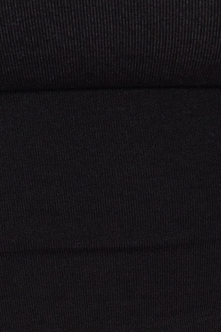 StretchTerry™ Open Back Halter Top - Black - Women Clothing