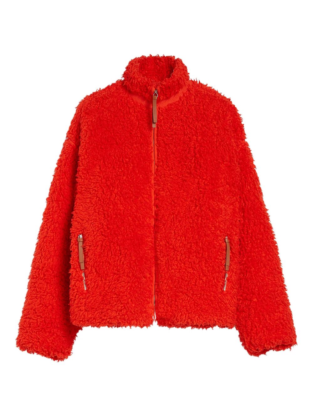 Cotton fleece jacket - Red