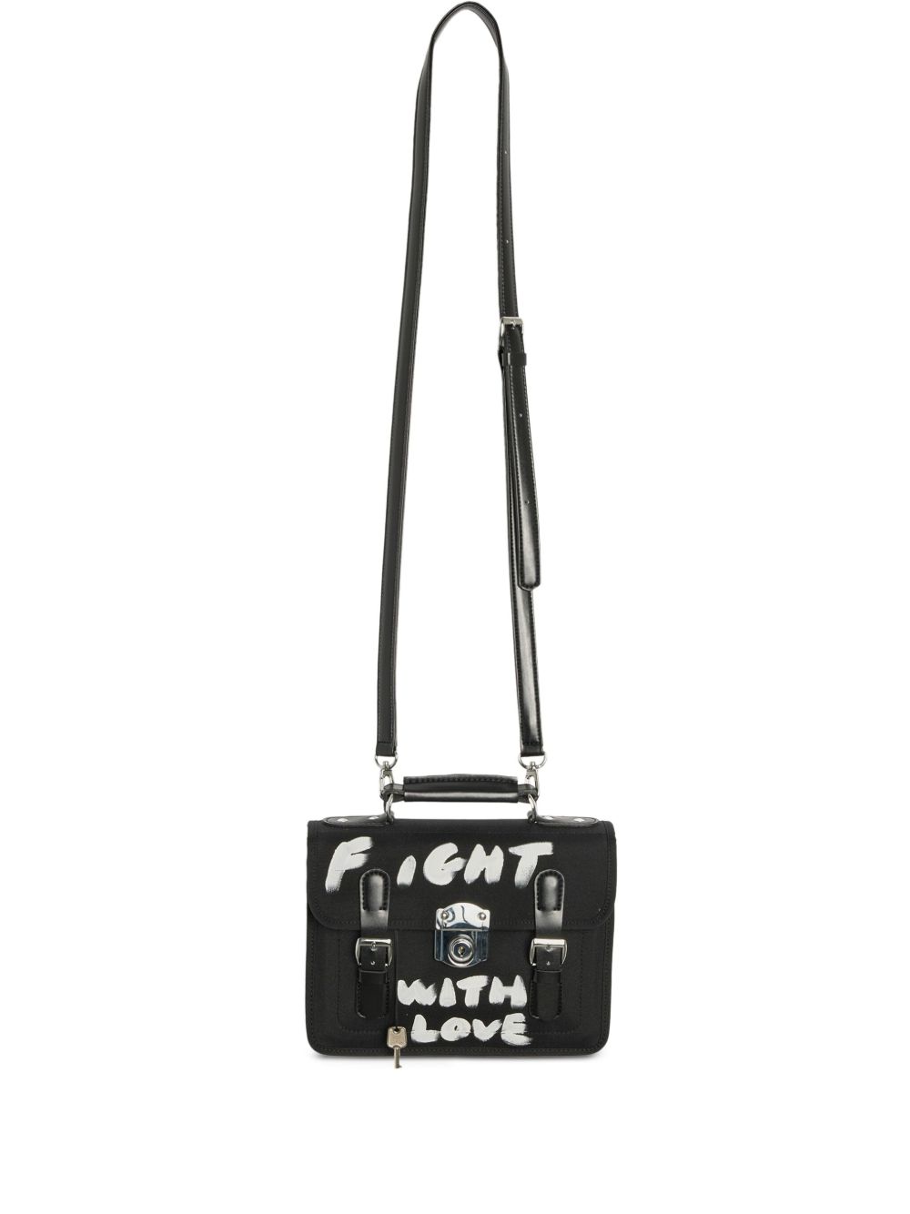 Comme Des Garçons Girl canvas tote bag - Black
