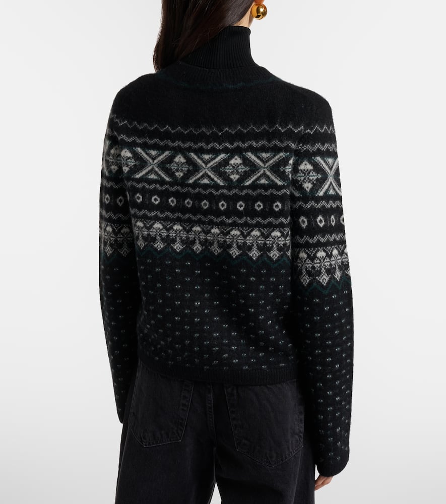 Fair Isle cashmere sweater