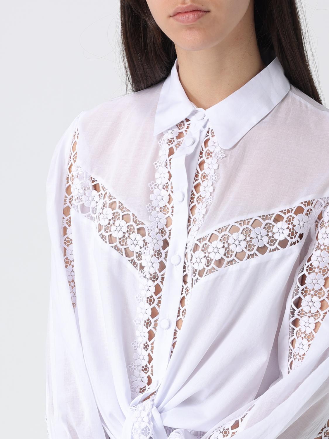 Sweatshirt Woman color White