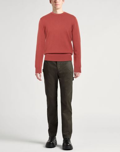 Man Sweater Rust Size M Virgin Wool