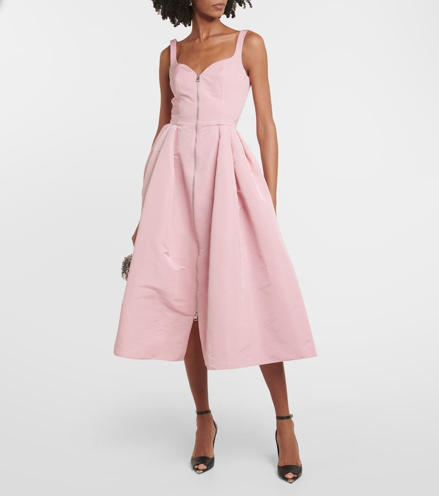Polyfaille midi dress