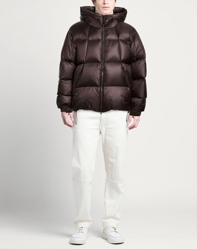 Man Puffer Dark brown Size 1 Nylon