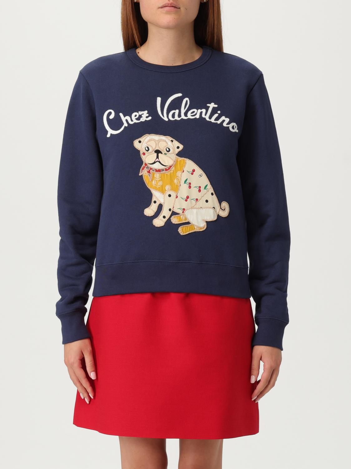 Sweatshirt Woman color Blue