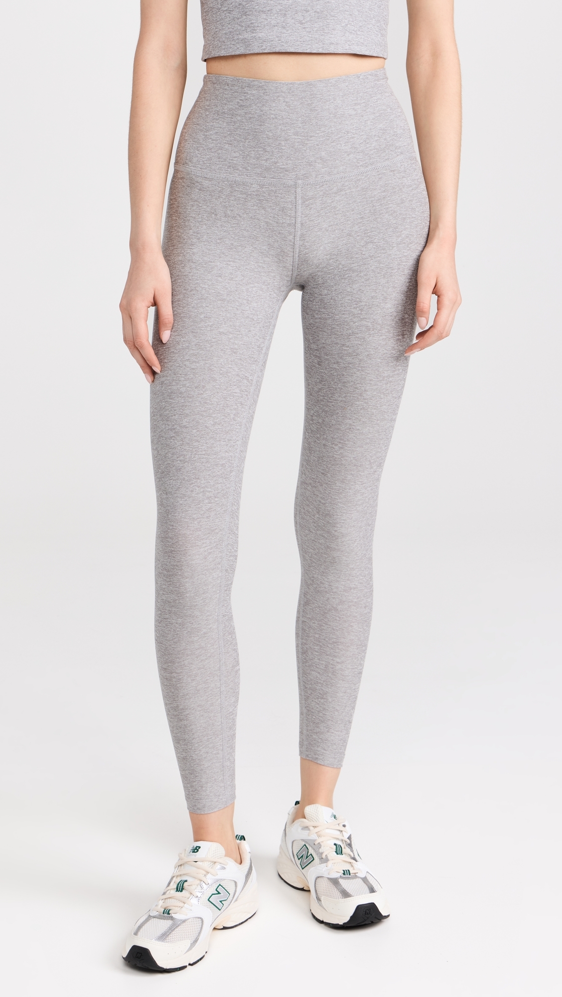 Spacedye Caught In the Midi High Waist Leggings Silver Mist 