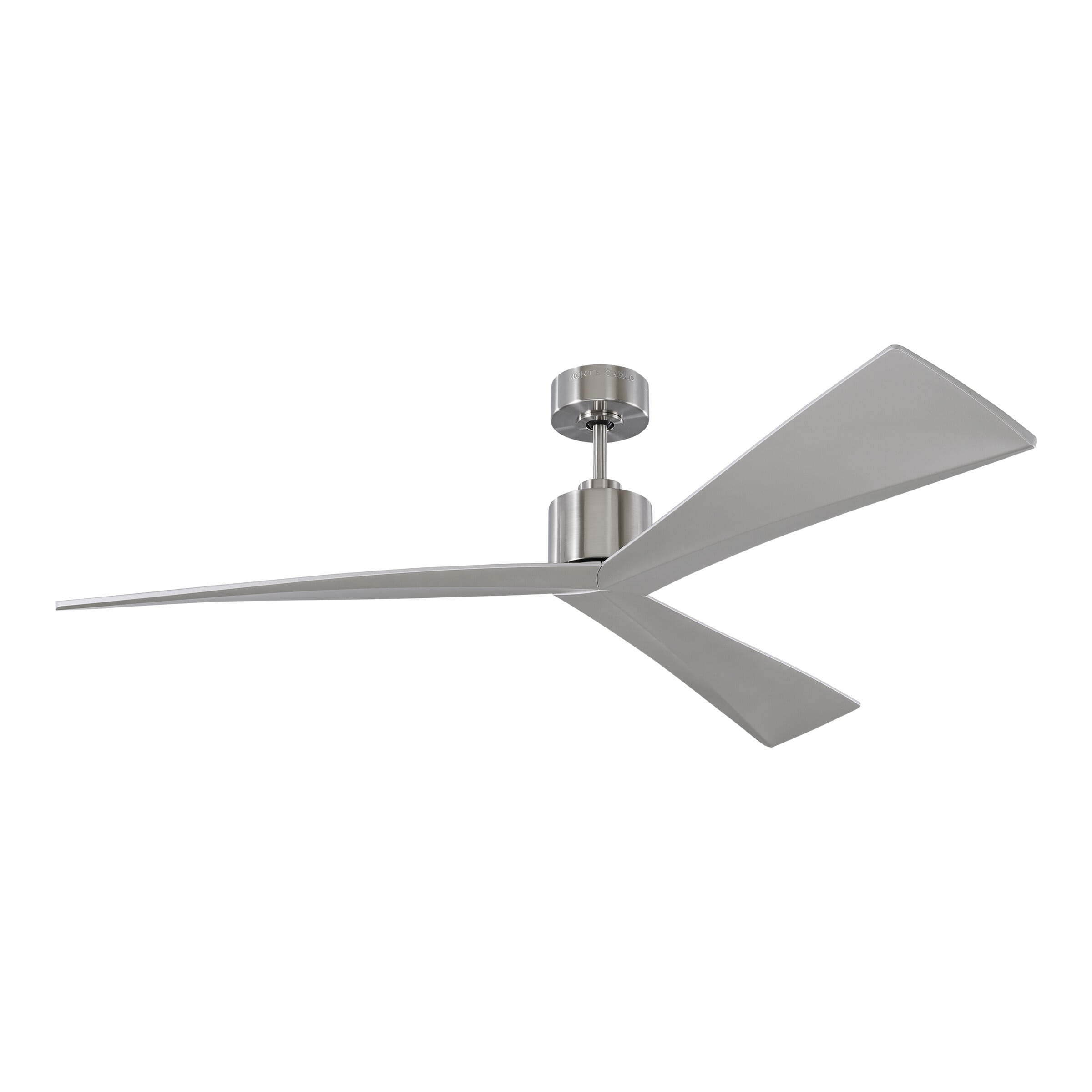 Adler 60" Indoor Ceiling Fan in Brushed Stee