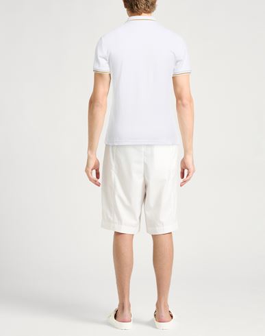 Man Polo shirt White Size M Cotton
