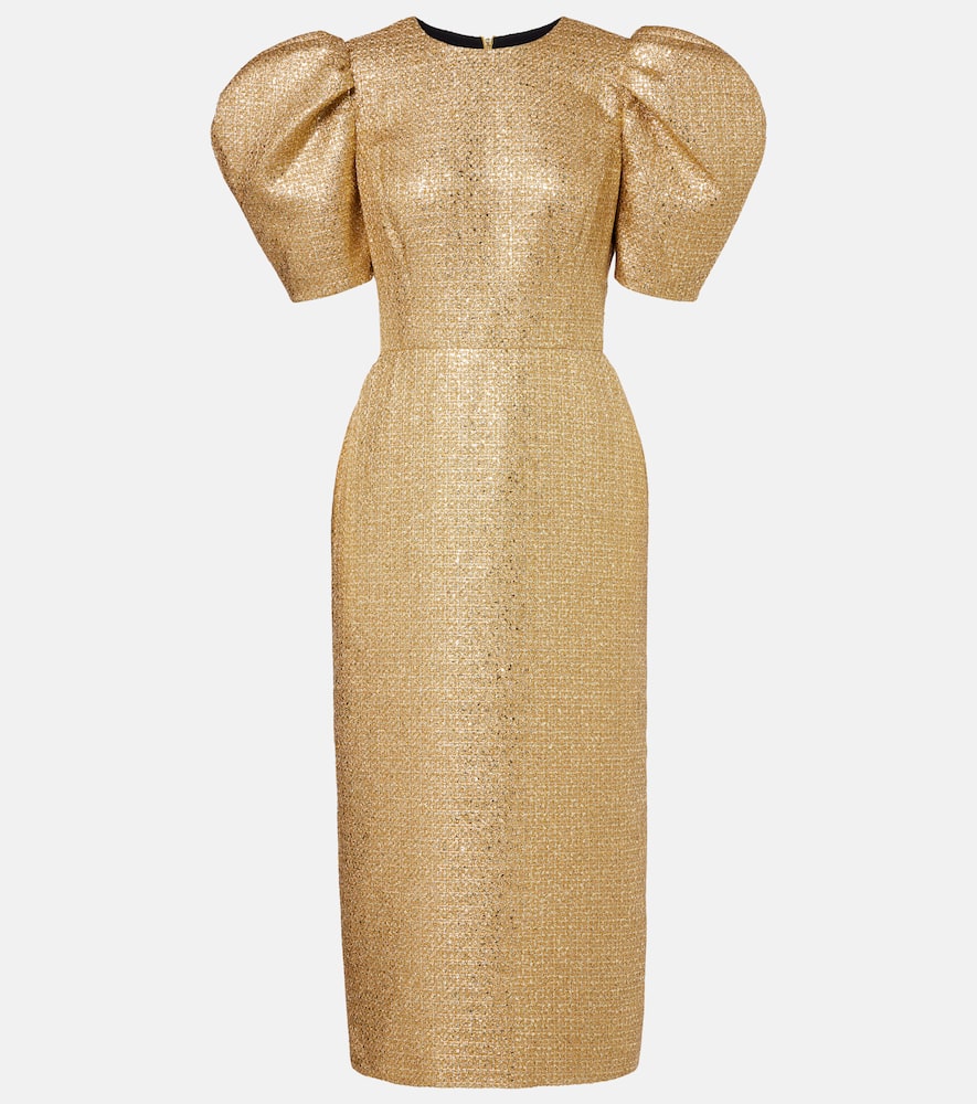 Tweed midi dress