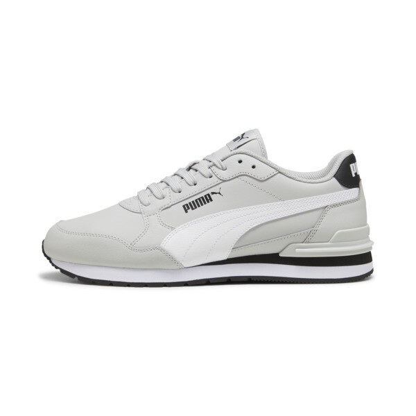 PUMA ST Runner v4 Leather Men's Sneakers in Grey