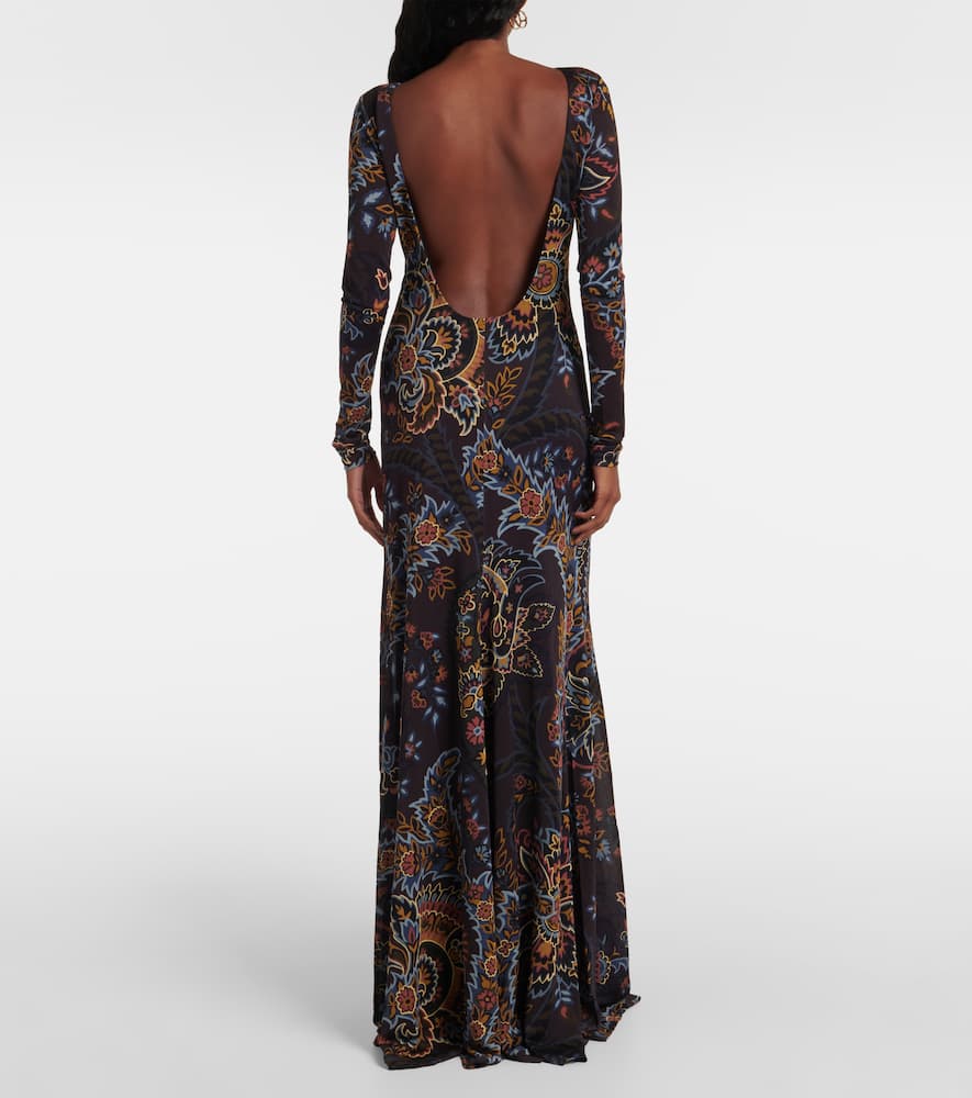 Floral maxi dress
