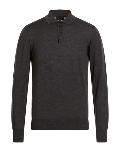 Man Sweater Charcoal Size 48 Virgin Wool