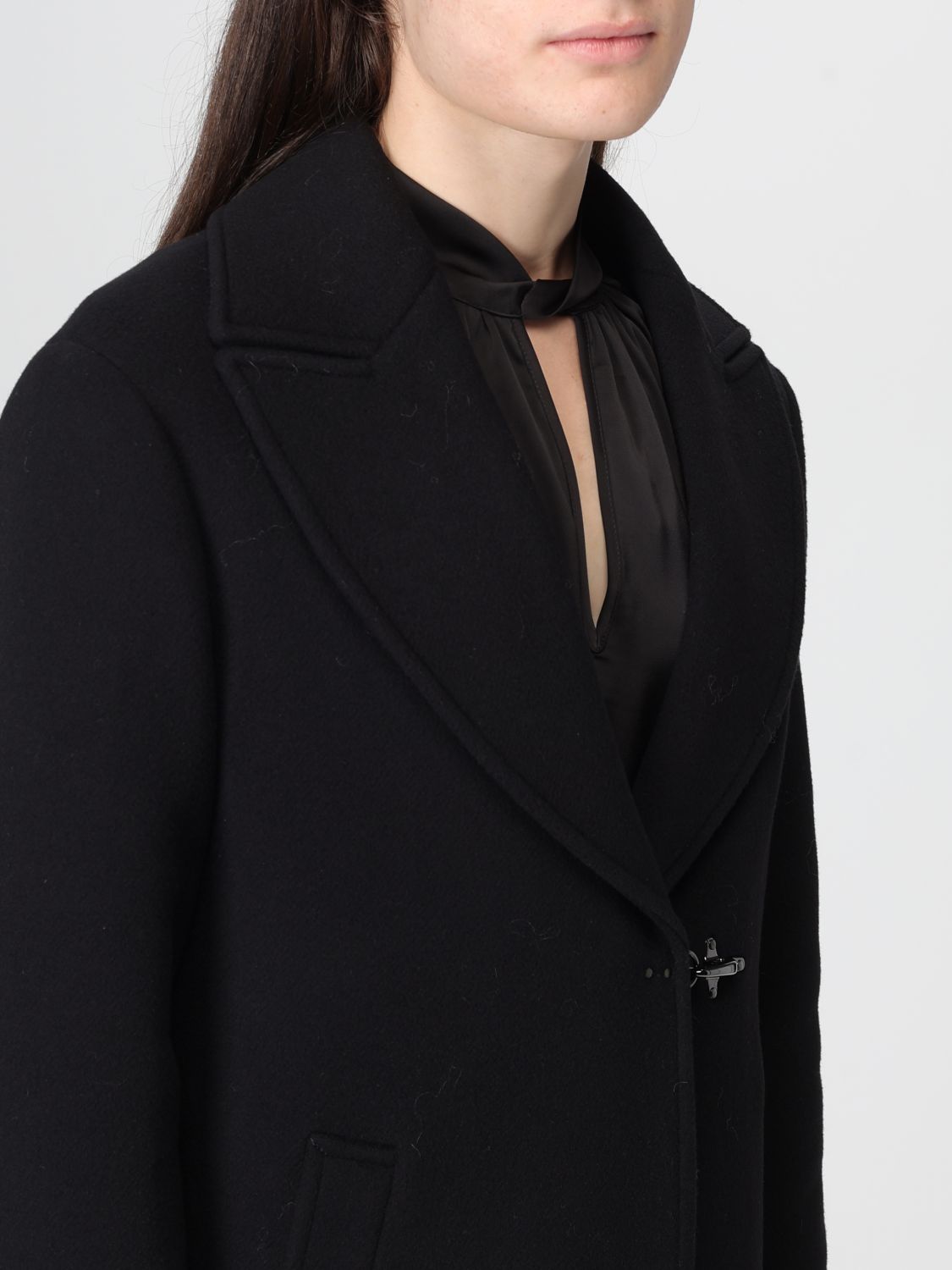 Coat Woman color Black