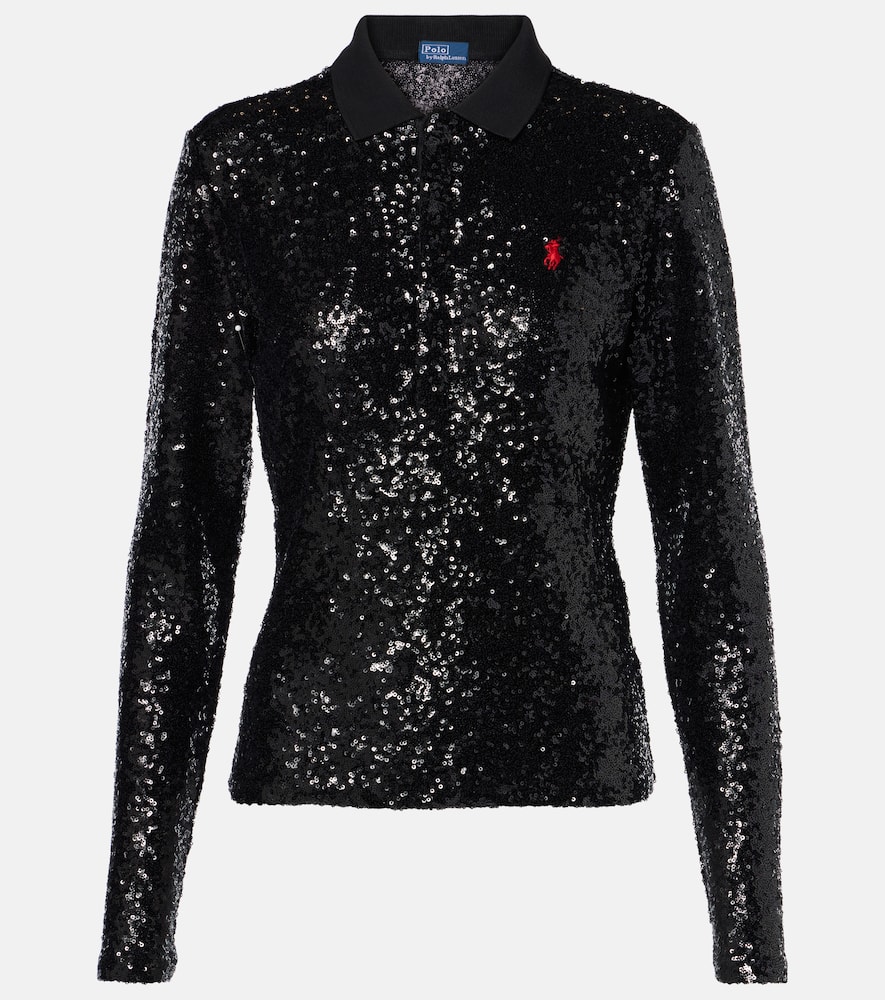 Polo Ralph Lauren Sequined polo shirt