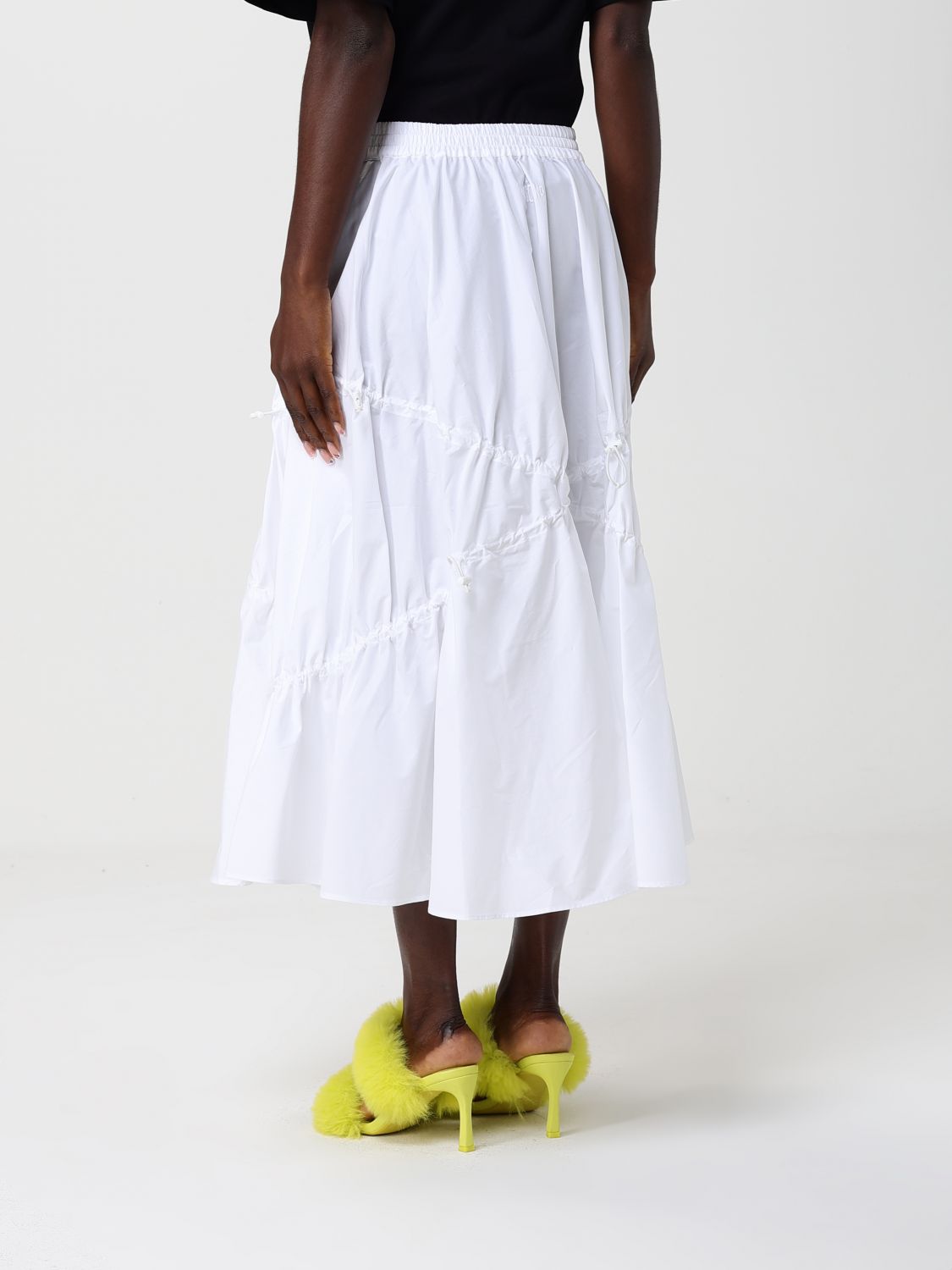 Skirt Woman color White