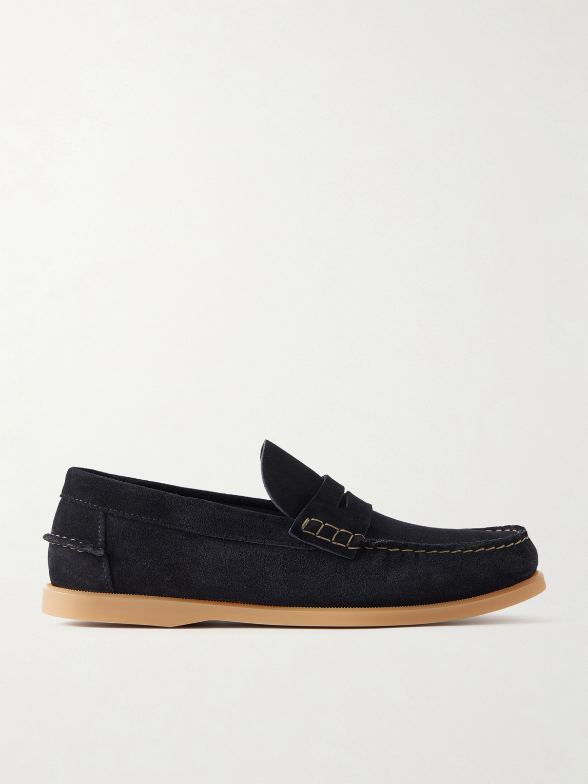 Men - Leo Suede Penny Loafers