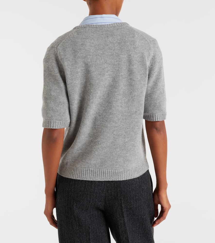Wool and cashmere sweater