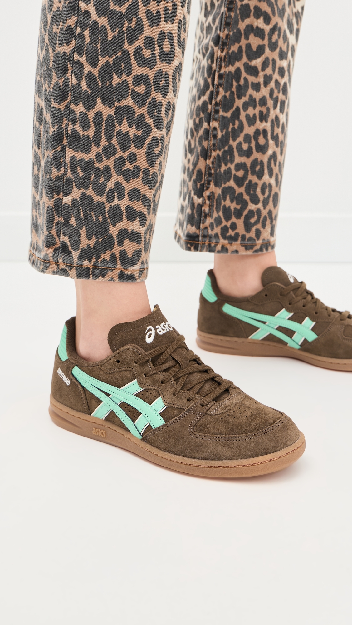 Skyhand OG Sneakers Brown Storm/Ice Green W