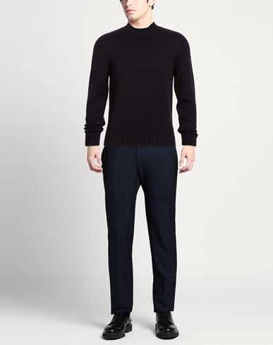 Man Sweater Midnight blue Size 40 Merino Wool