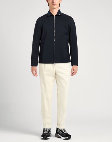 Man Jacket Navy Size 42 Polyamide, Elastane