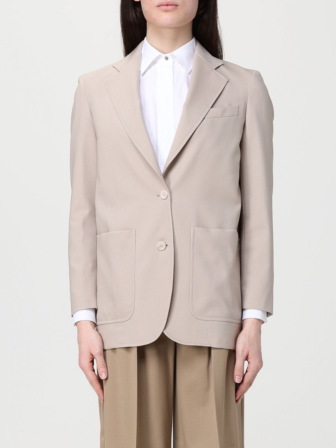 Jacket Woman color Moss Green