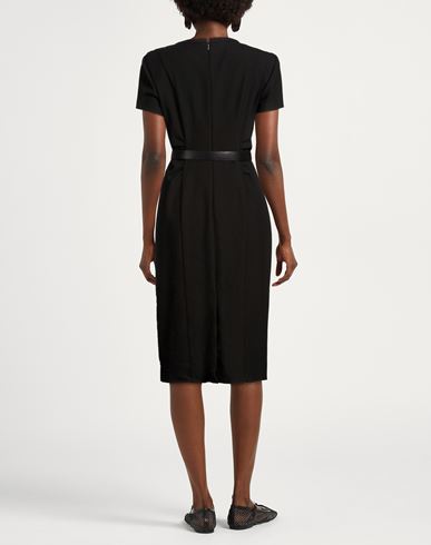 Woman Midi dress Black Size 2 Viscose, Polyester, Elastane