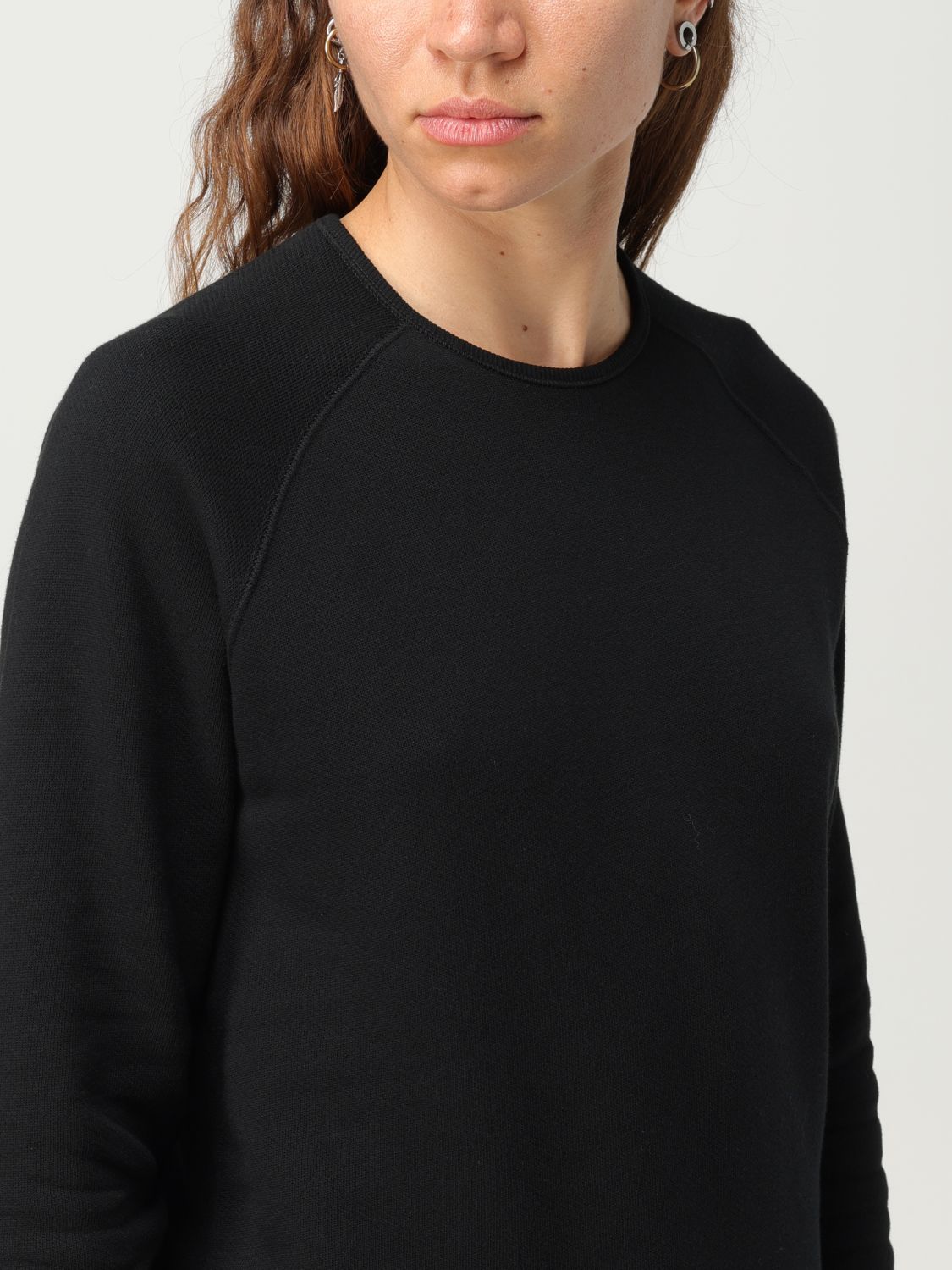Sweatshirt Woman color Black