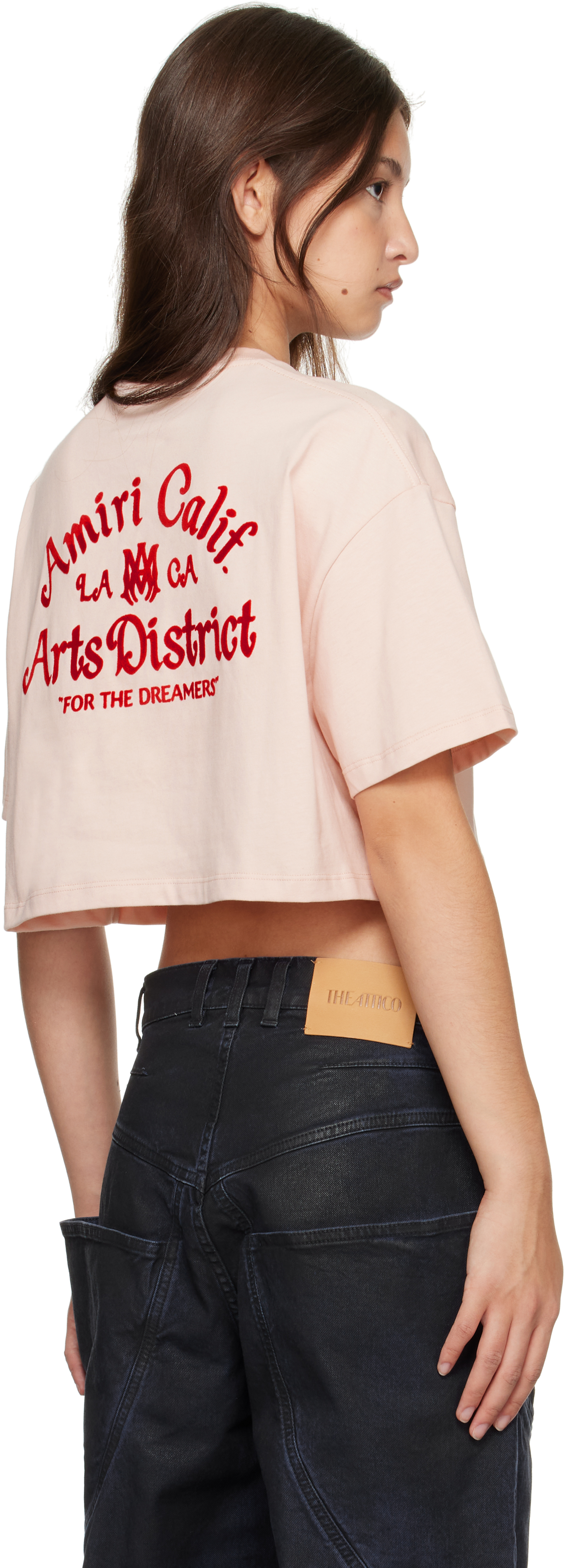 AMIRI Pink 'Arts District' T-shirt