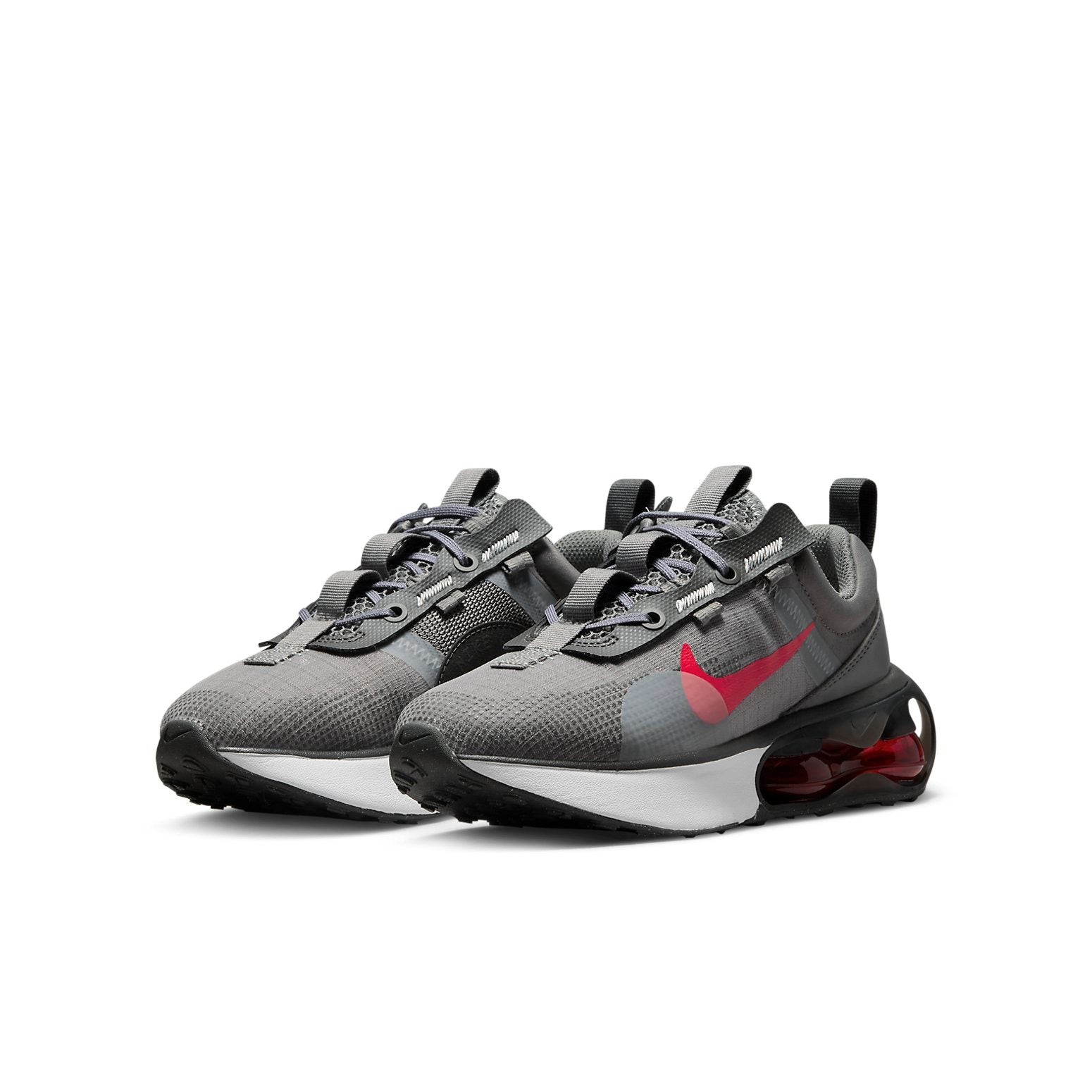(GS) Air Max 2021 'Flat Pewter Siren Red'