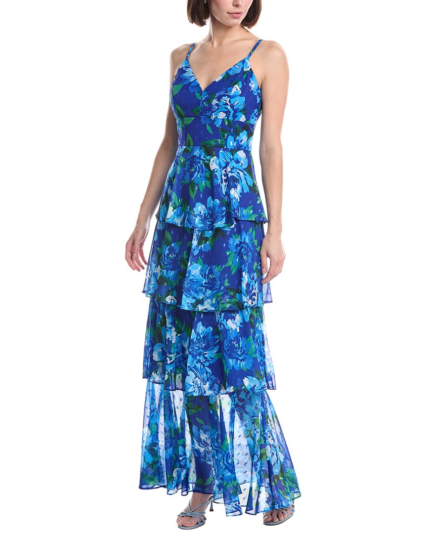 Sleeveless Printed Maxi Dress