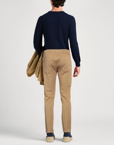 Roÿ Roger's Man Pants Camel Size 29 Cotton, Elastane