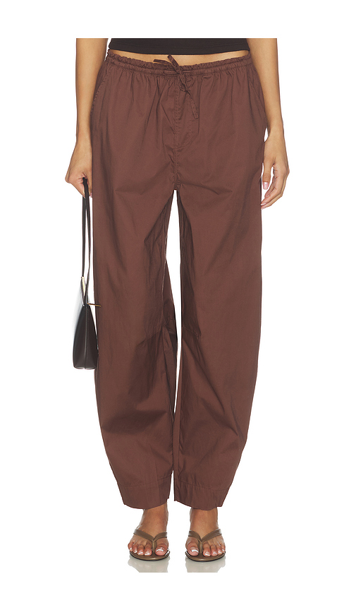 WeWoreWhat Pull On Balloon Pants in Chocolate. XL. Also in S, M