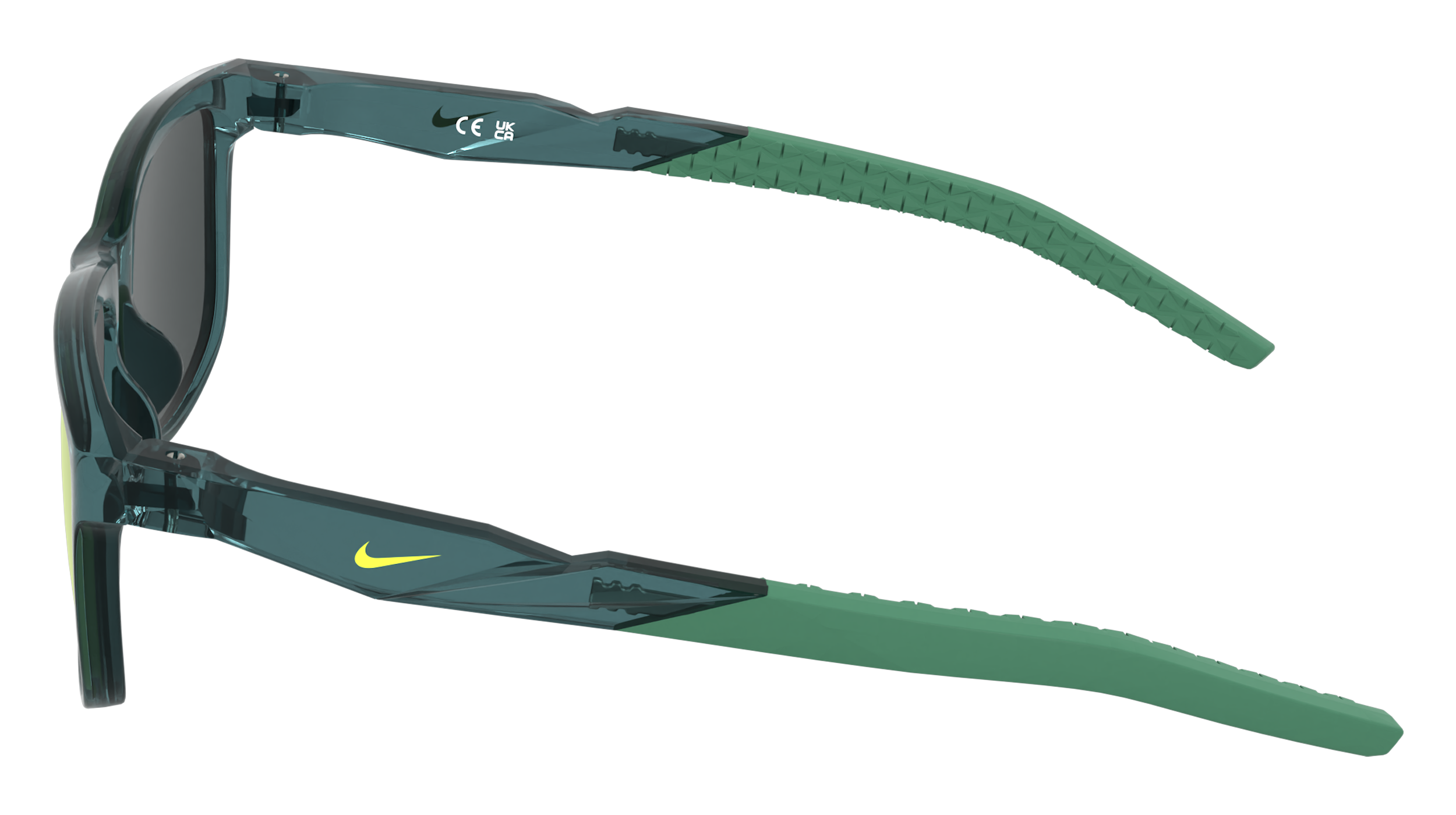Nike Kind Nike NIKE RADEON BOLT IW1812X 339 Zonnebrillen Bio-geïnjecteerd Groente Grijs Kwadraat Spiege