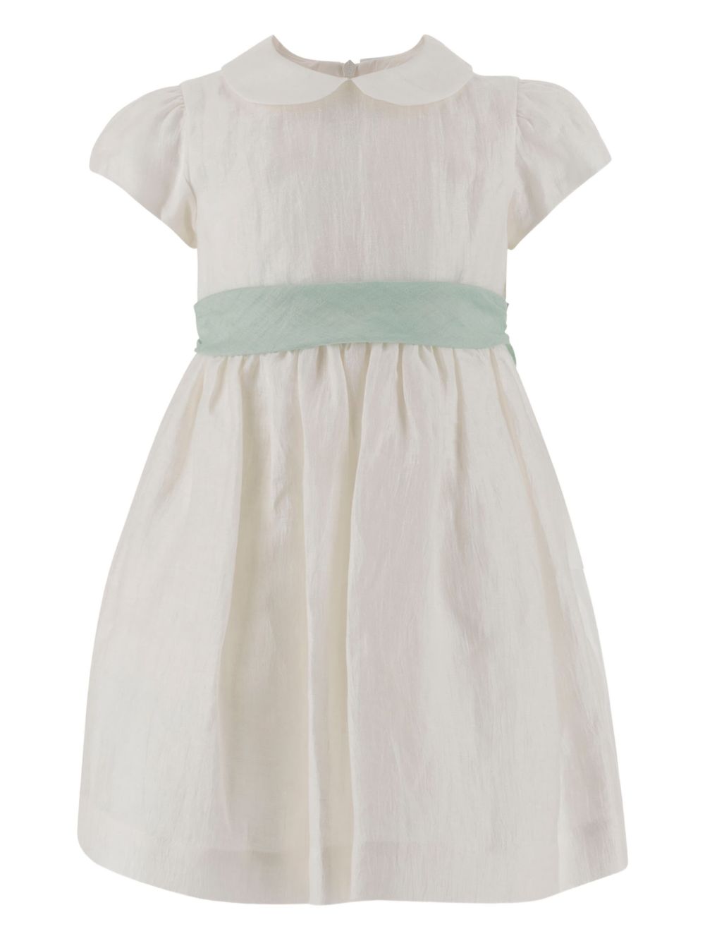 Bow-detail dress - White