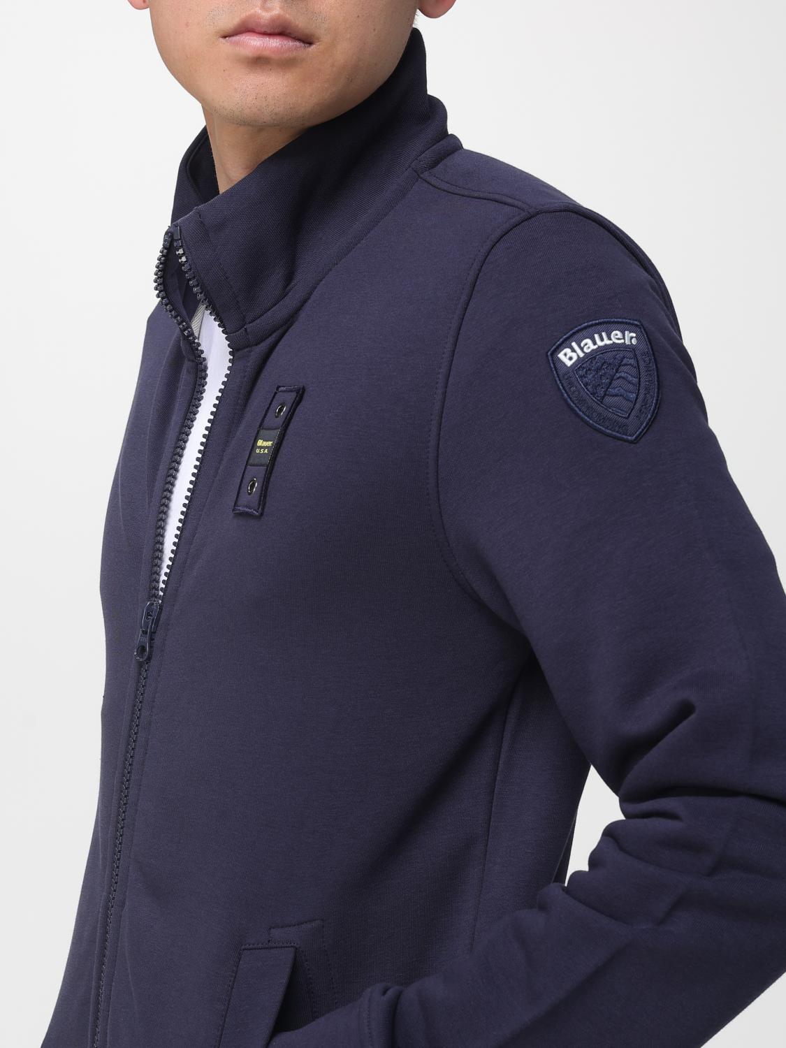 Sweatshirt Men color Blue