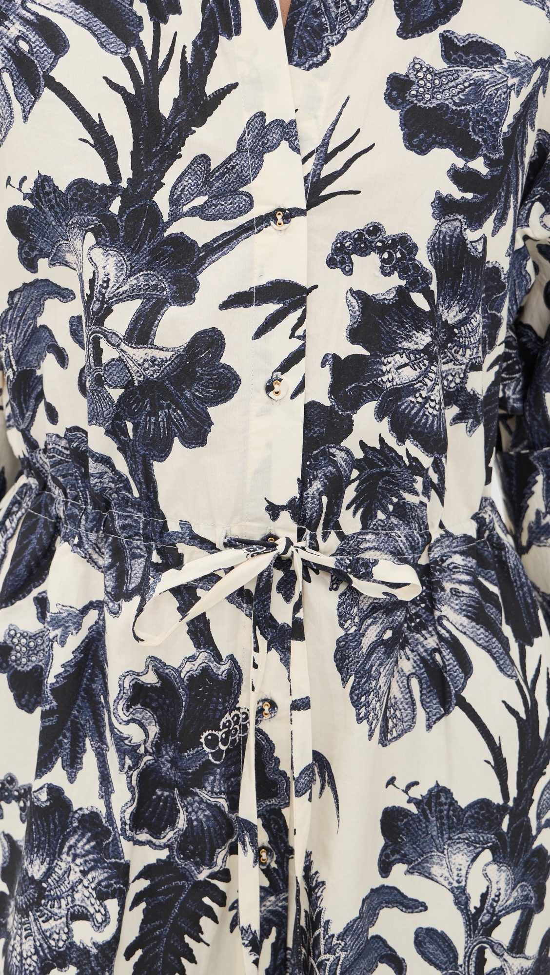Henry Dress Fauna Floral Navy