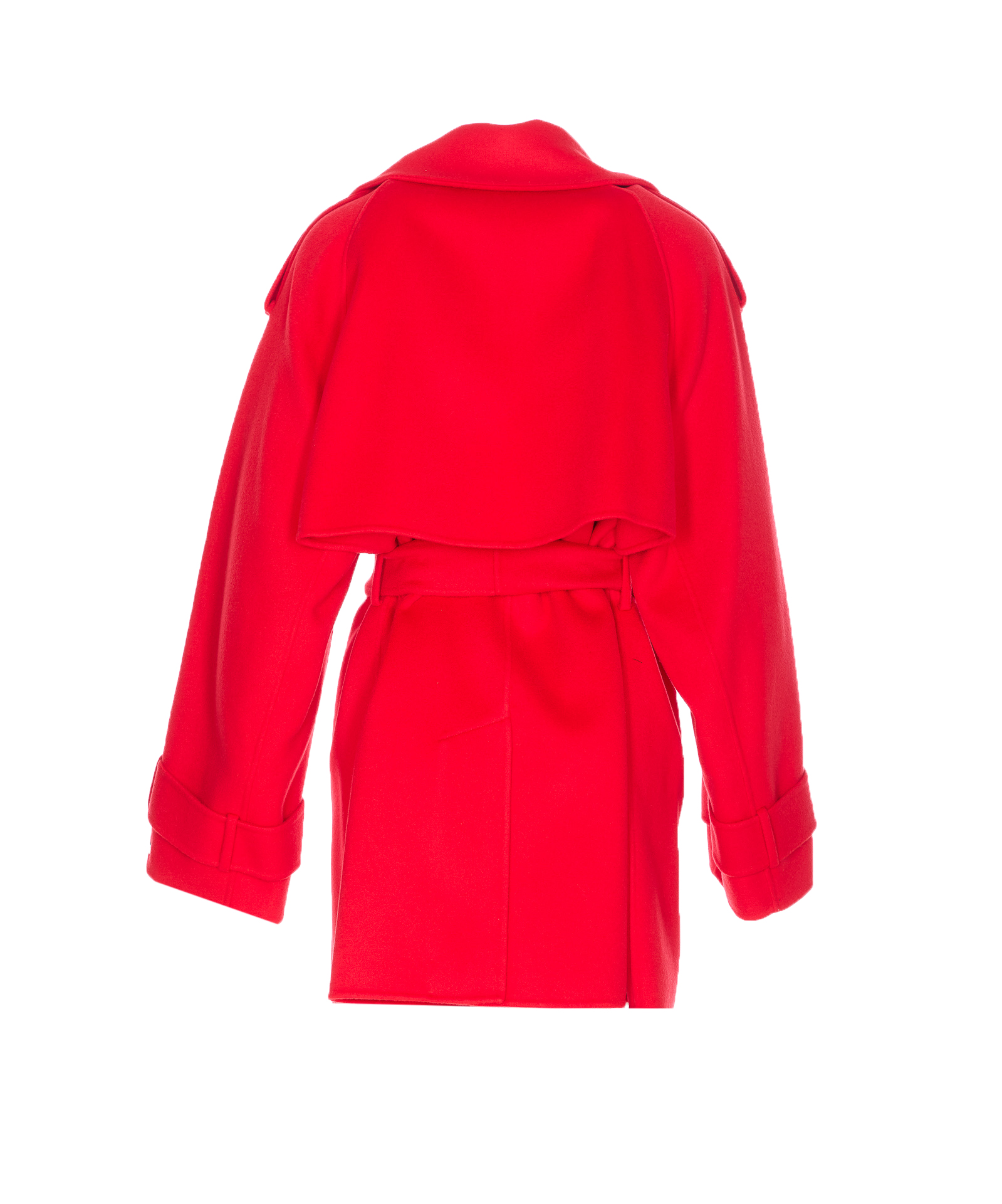 Short Coat With Belt