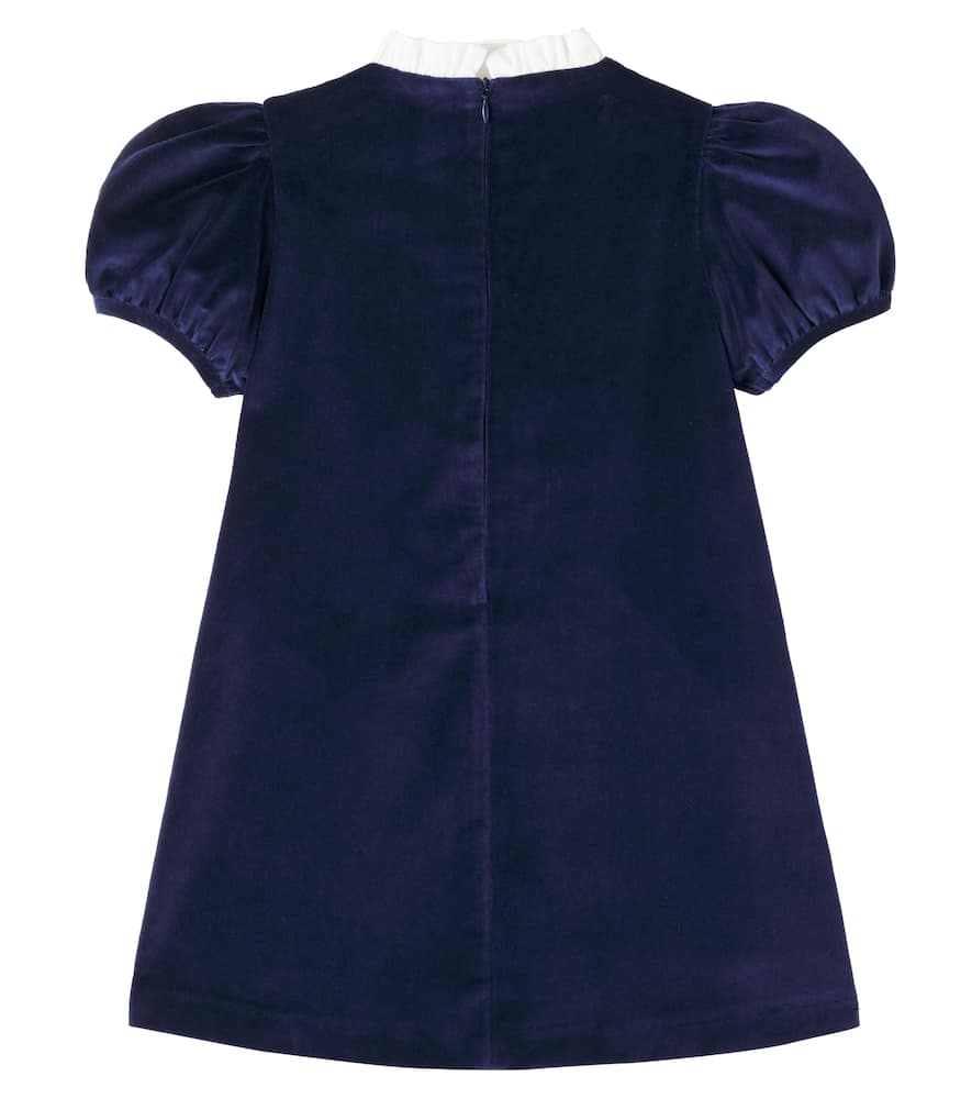 Clara cotton velvet dress