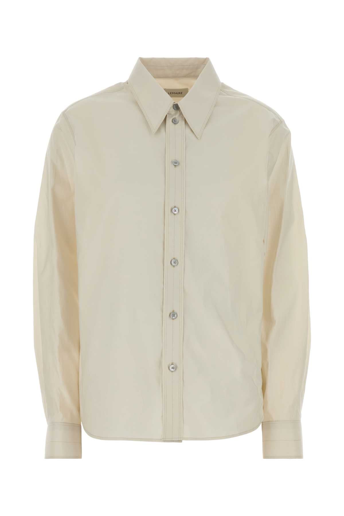 Collar Shirt — Beige